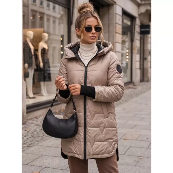  Geaca de dama DSTREET TY5790 CARAMEL 