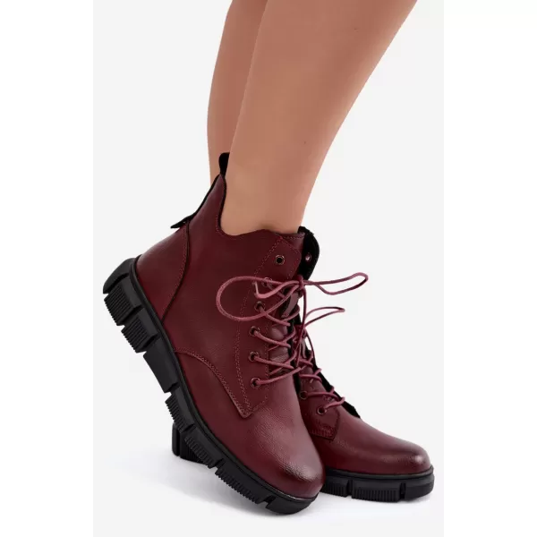  Pantofi de dama BOTO 26BT17-9301 BURGUNDIA 