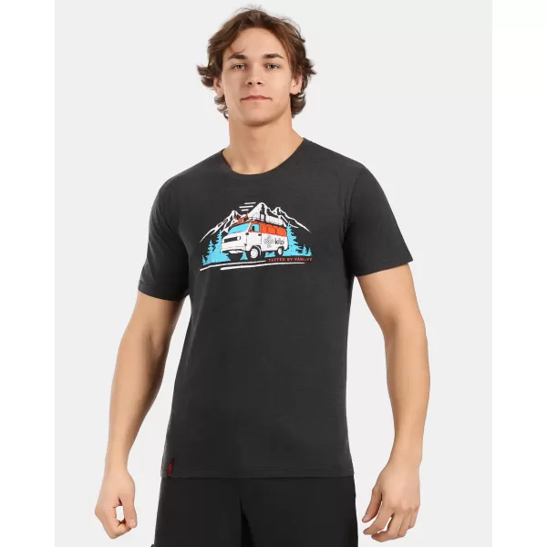  Tricou pentru bărbați KILPI VIBE-M 1M0373KI NEGRU 