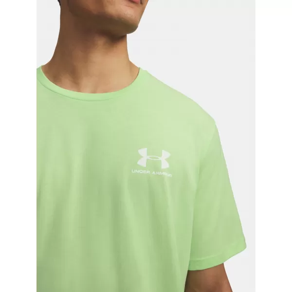  Tricou pentru bărbați UNDER ARMOUR M SPORTSTYLE LC SS 1326799-712 VERDE 