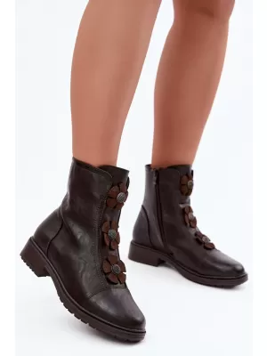 Botine de dama BOTO ASA295-5 NEGRU
