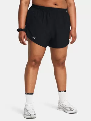 Pantaloni scurți de damă UNDER ARMOUR UA FLY BY 3'' SHORTS 1382853-001 NEGRU