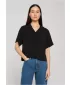 Cămașă de damă URBAN CLASSICS TB8283-00007 NEGRU