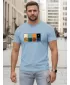 Tricou pentru bărbați DSTREET NX5103R-SK ALBASTRU DESCHIS