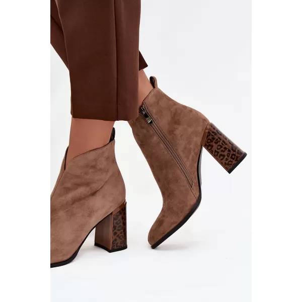  Botine de dama BOTO 25BT24-9210 MARO 
