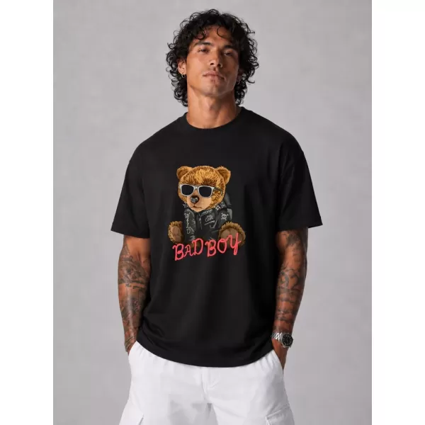  Tricou pentru bărbați DSTREET NX1012R-BK-O NEGRU 