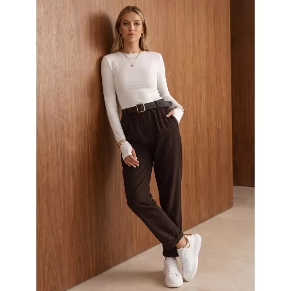  Pantaloni de dama DSTREET 1 UY3189 MARO 