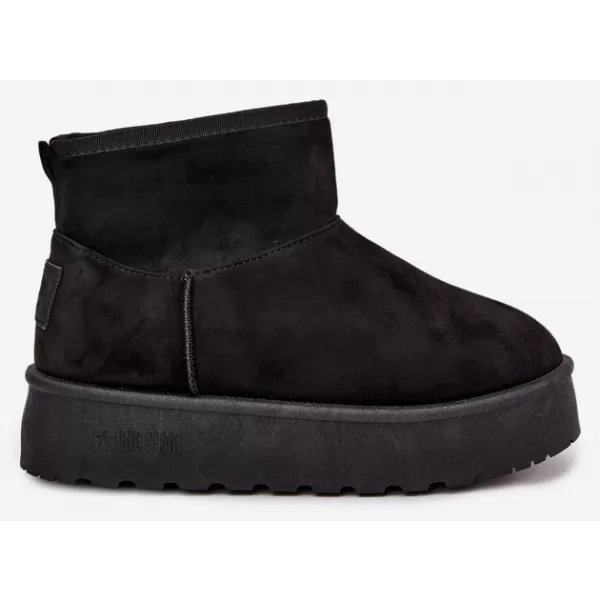  Oameni de zăpadă pentru femei BIG STAR SHOES UU274222 NEGRU 