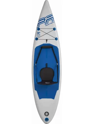 Placă cu vâsle AQUA MARINA Pure Air Combo 11 - 2022 ALBASTRU/GRI