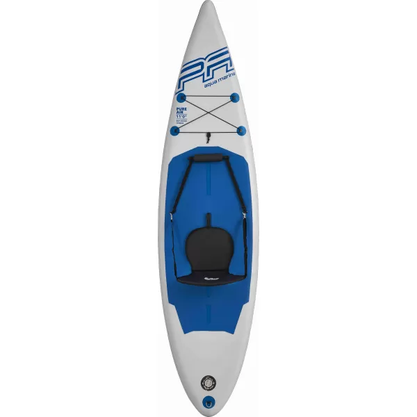  Placă cu vâsle AQUA MARINA Pure Air Combo 11 - 2022 ALBASTRU/GRI 