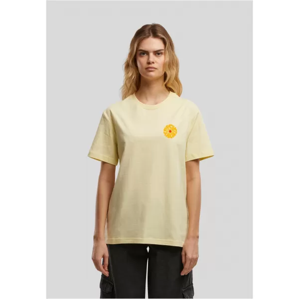  Tricou de dama URBAN CLASSICS TB9011-03660 GALBEN MOALE 