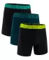 Boxeri pentru bărbați UNDER ARMOUR M PERF COTTON 6IN (3KS) 1383889-007 NEGRU