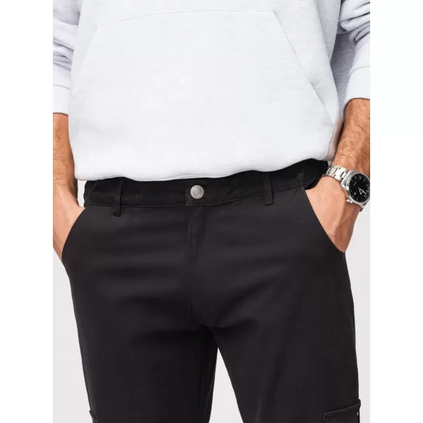  Pantaloni pentru bărbați OMBRE P1516 NEGRU 