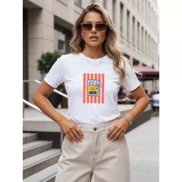  Tricou pentru femei DSTREET NX8038RY-WH ALB 