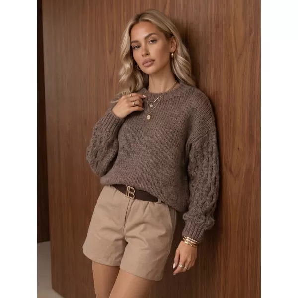 Pulover de dama DSTREET MY2594 FANGO 