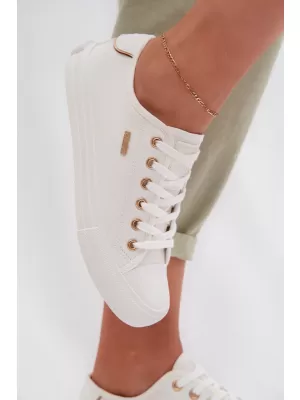Adidași de damă BIG STAR SHOES TT274003 ALB