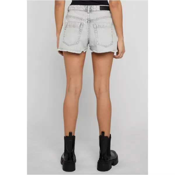  Pantaloni scurți de damă URBAN CLASSICS TB8193 GRI ARGINTIU DESCHIS SPALAT 