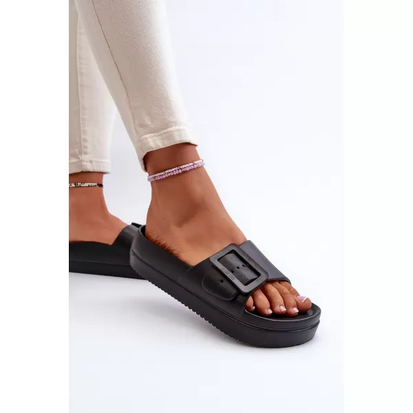  Papuci de damă BIG STAR SHOES NN274A662 NEGRU 