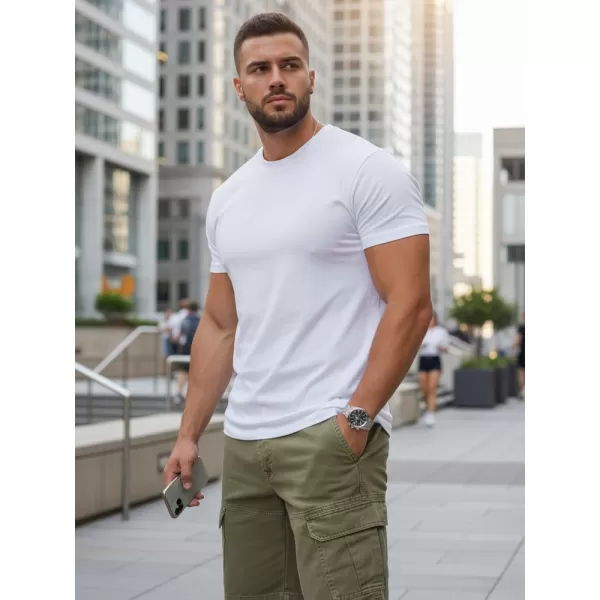  Tricou pentru bărbați DSTREET RX5674 ALB 