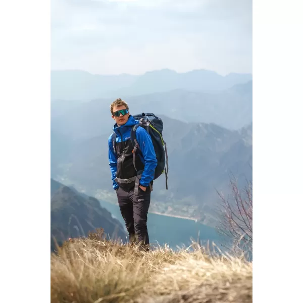  Jachetă softshell impermeabilă pentru bărbați NORDBLANC EXPEDITIOUS NBSSM8323 ALBASTRU 