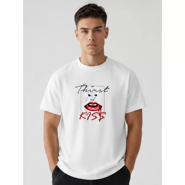  Tricou pentru bărbați DSTREET NX1007R-WH-O ALB 