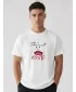 Tricou pentru bărbați DSTREET NX1007R-WH-O ALB