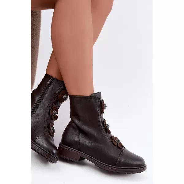  Botine de dama BOTO ASA295-5 NEGRU 