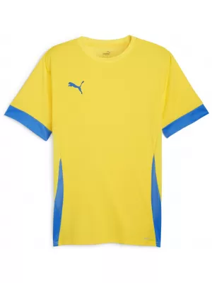 Tricou pentru bărbați PUMA TEAMGOAL MATCHDAY JERSEY 705747-17 MAI REPEDE GALBEN/E.BLU.LIMONADA
