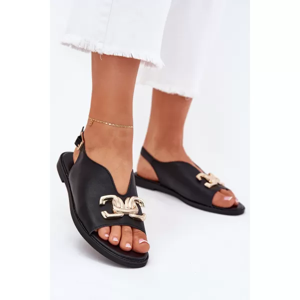  Sandale de dama EVENTO 25SD35-8775 NEGRU 