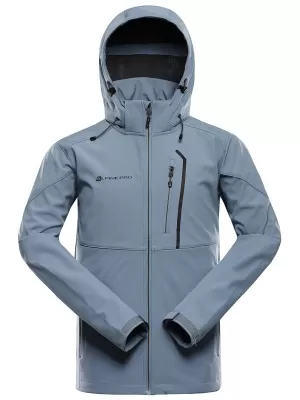 Jachetă softshell pentru bărbați ALPINE PRO HOOR 2 ALBASTRU ASHLEY