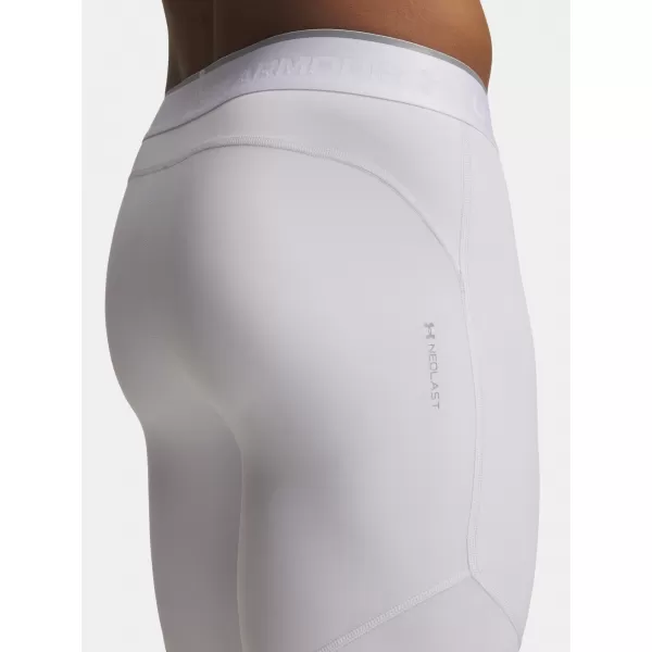  Pantaloni scurți pentru bărbați UNDER ARMOUR HG ELITE LONG SHORTS 6015388-100 ALB 