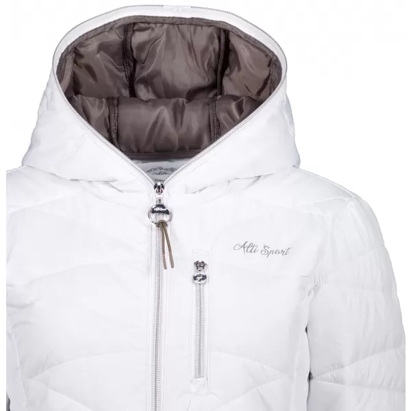  Geaca de iarna dama ALTISPORT IVORY ALB 