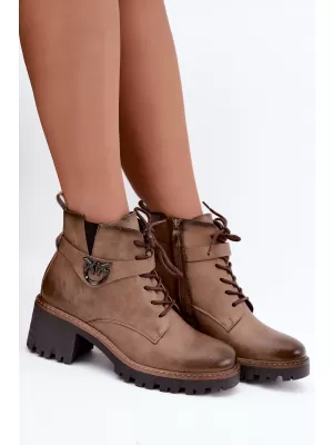 Botine de dama BOTO ASA301-1 MARO