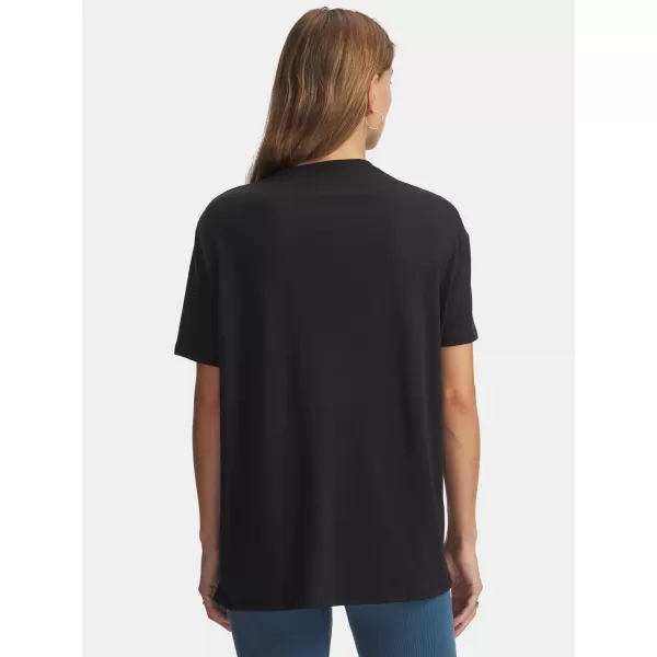  Tricou pentru femei UNDER ARMOUR RIVAL OS CAMPUS TEE 6007883-001 NEGRU 