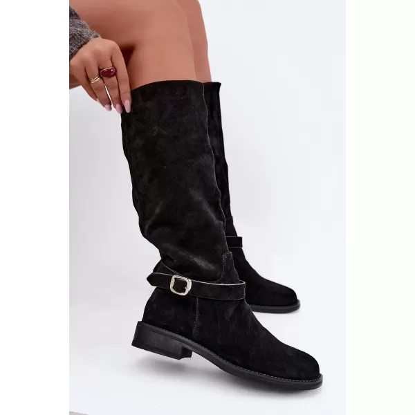  Cizme de dama VINCEZA 89168 NEGRU 