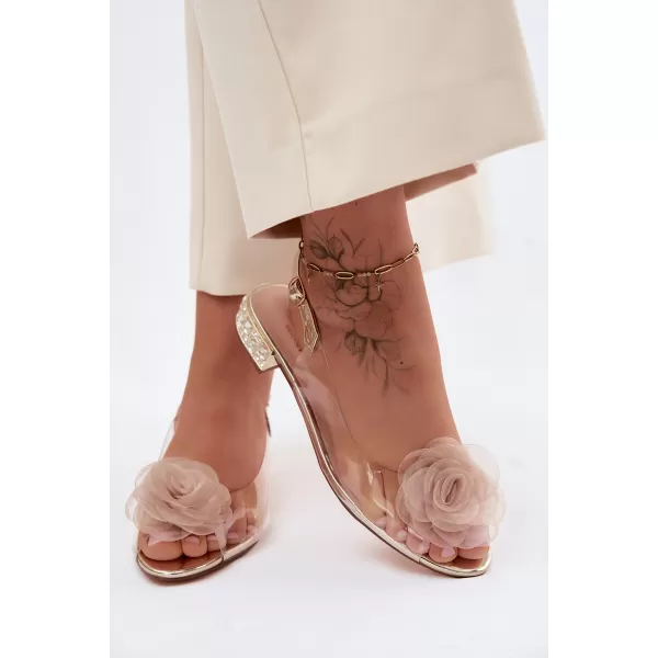  Sandale de dama D&A MR61-9003 AUR 