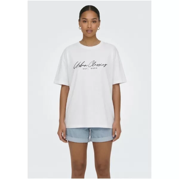  Tricou de damă URBAN CLASSICS TB8752 ALB 