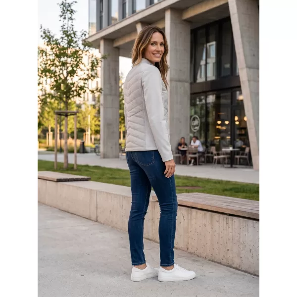  Jachetă hibridă pentru femei MALFINI PREMIUM CROSS 556 GRI ARGINTIU 
