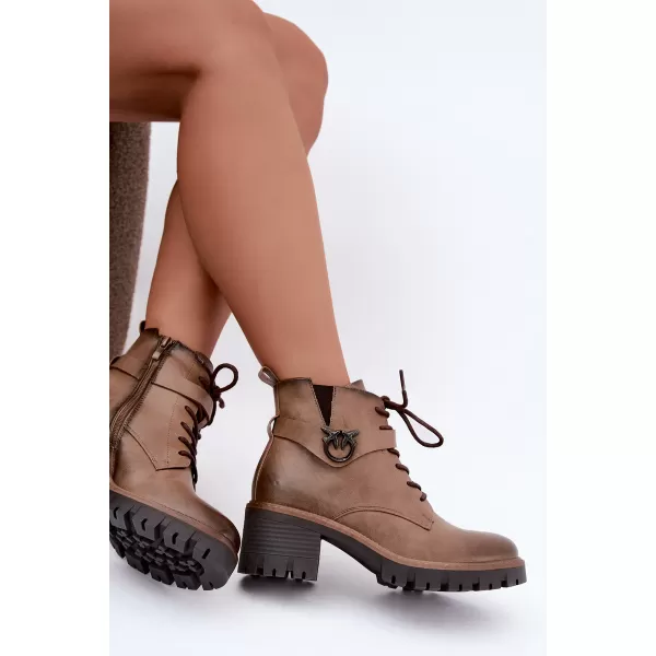  Botine de dama BOTO ASA301-1 MARO 