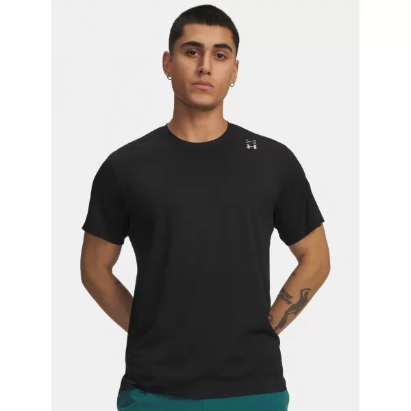  Tricou pentru bărbați UNDER ARMOUR UA HALO VENT SS 6001829-008 NEGRU 