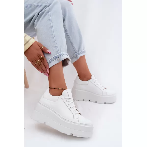  Adidași de damă ZAZOO N1000S3/444 ALB 