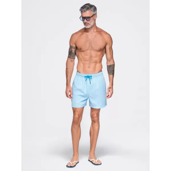  Pantaloni scurți pentru bărbați OMBRE OM-SRSS-0216 ALBASTRU DESCHIS 