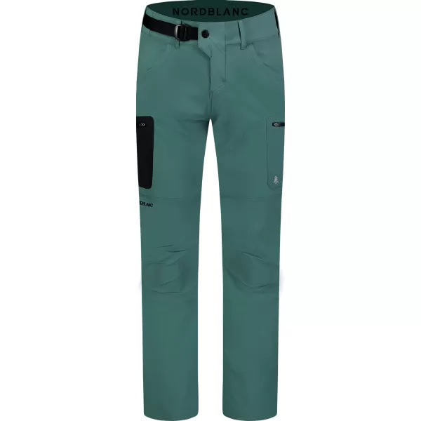  Pantaloni de exterior pentru bărbați NORDBLANC SCRAMBLE NBSPM8359 VERDE 