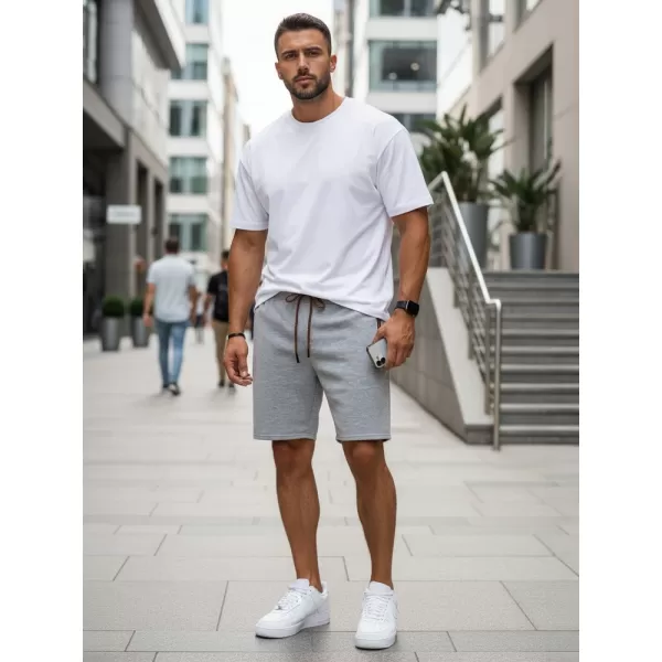  Pantaloni scurți pentru bărbați DSTREET SX2279 GRI DESCHIS 