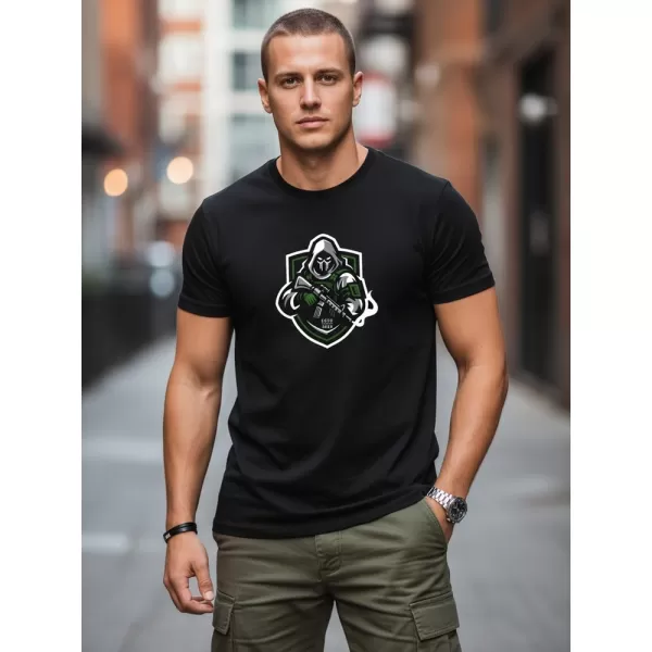  Tricou pentru bărbați DSTREET NX088R NEGRU 