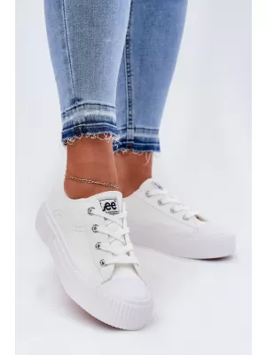 Adidași de damă LEE 50261002.1FG ALB