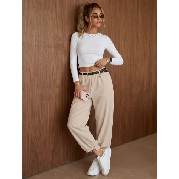  Pantaloni de dama DSTREET UY3171 BEJ 