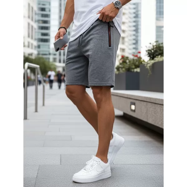  Pantaloni scurți pentru bărbați DSTREET SX2276 GRI ÎNCHIS 