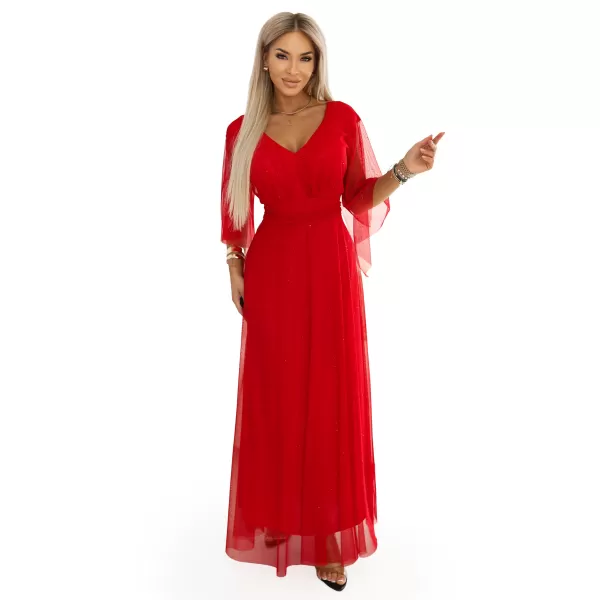  Rochie NUMOCO 655-5 ROŞU 