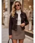 Geaca de dama DSTREET TY5878 CLARET